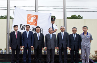 2013, 단재완 회장 국일제지(장가항)유한공사 방문